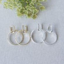 Load image into Gallery viewer, Twofold Earrings - Circle
