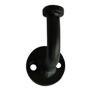 Minimalist Geometric Wall Hook - Matt Black
