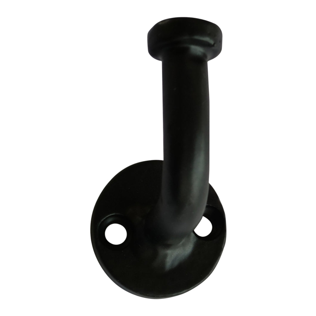 Minimalist Geometric Wall Hook - Matt Black