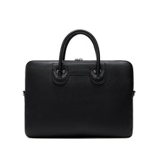 Load image into Gallery viewer, Venice Laptop Tote 15&quot; - Black Pebbled
