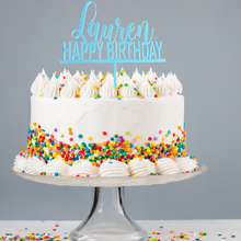 Load image into Gallery viewer, Personalized Name Cake Topper
