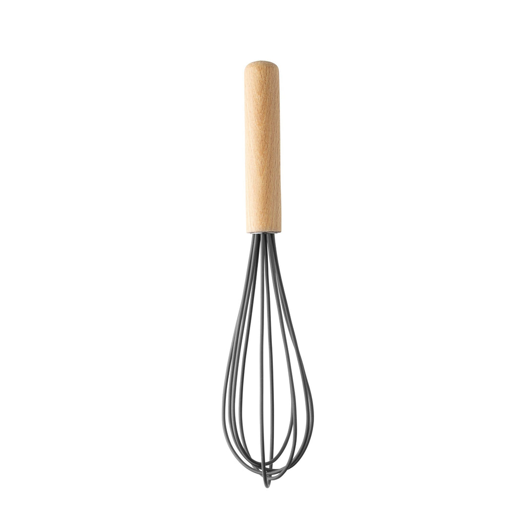 Whisk - Silicone With Beech Wood Handle