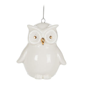 White Owl Ornament