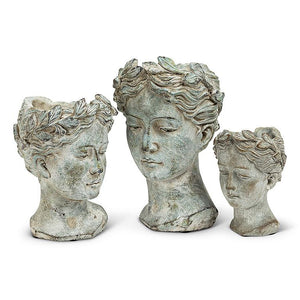 Woman Head Planter