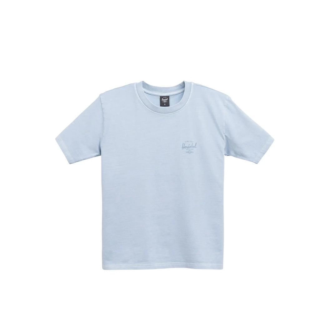 Women's Pigment Dye Basic Tee - Ashley Blue