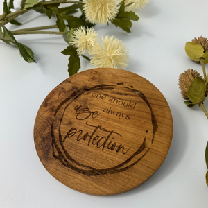 Wood Coaster - Use Protection