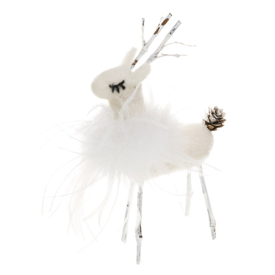 Wool Deer - White