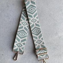 Load image into Gallery viewer, Green Diamond Bag Strap
