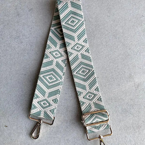 Green Diamond Bag Strap