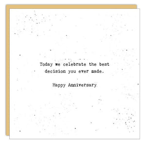 Card -Best Decision