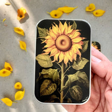 Load image into Gallery viewer, Beautiful Sunflower Notions Tin - Large
