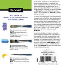 Load image into Gallery viewer, Deco Art Brushes - Basic Base Coat Set
