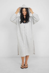 Rails Zip Coverup - Grey