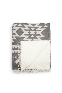 Coast Fleece Throw - Granite