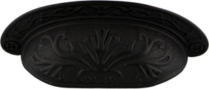 Baroque Scroll Work Cup Pull Oil Rubbed Bronze - 2-1/2"