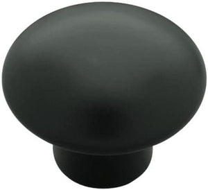 Knob - Class Ceramic, Black Satin