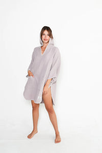 Cocoon Poncho - Lilac