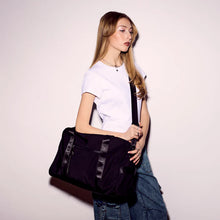Load image into Gallery viewer, Serena Nylon Weekender - Black
