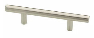 Bar Pulls Solid Stainless Steel, 3" - Set of 4
