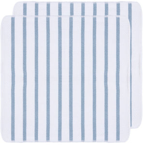 Basketweave Dishcloth - Slate Blue
