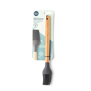 Basting Brush - Silicone With Beech Wood Handle