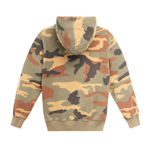 Men's Vintage Wash Station Hoodie - Woodland Camo