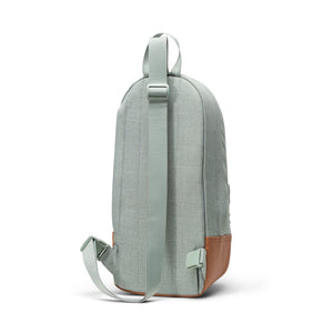 Heritage Shoulder Bag - Iceberg Green Crosshatch