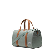 Load image into Gallery viewer, Novel Carry On Duffle - Iceberg Green Crosshatch
