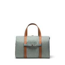 Load image into Gallery viewer, Novel Carry On Duffle - Iceberg Green Crosshatch
