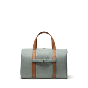 Novel Carry On Duffle - Iceberg Green Crosshatch