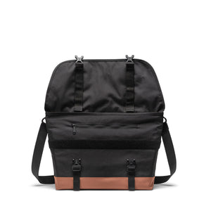 Cove Messenger - Black/Saddle Brown