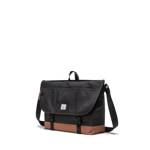 Cove Messenger - Black/Saddle Brown