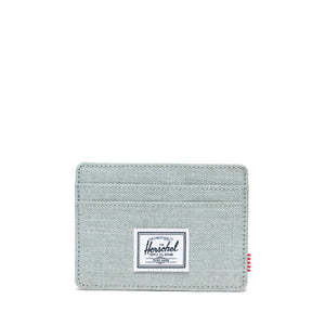 Charlie Cardholder - Iceberg Green Crosshatch