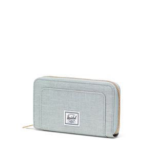 Thomas Wallet - Iceberg Green Crosshatch