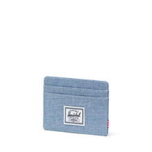 Load image into Gallery viewer, Charlie Cardholder - Ashley Blue Crosshatch
