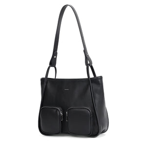 Cathy Tote - Black Pebbled