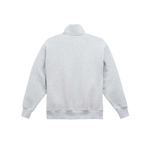 Women's Classic Quarter Zip - Heather Light Grey
