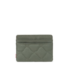 Load image into Gallery viewer, Charlie Quilted Capsule Cardholder - Beetle
