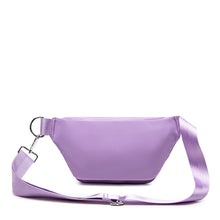 Load image into Gallery viewer, Aaliyah Fanny Pack - Lavender Nylon
