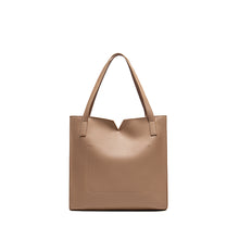 Load image into Gallery viewer, Alicia Tote - Latte Pebbled
