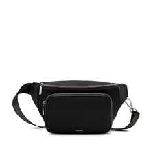 Load image into Gallery viewer, Aaliyah Fanny Pack - Black Nylon
