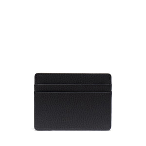 Charlie Cardholder, Vegan Leather - Black