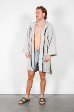 Load image into Gallery viewer, Dover Wool Zip Poncho - Grey
