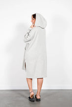 Load image into Gallery viewer, Dover Wool Zip Poncho - Grey
