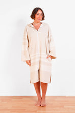Load image into Gallery viewer, The Gale Zip Poncho - Beige
