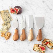 Load image into Gallery viewer, Acacia Wood Cheese Board Set
