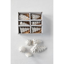 Load image into Gallery viewer, White Small Stoneware Trees

