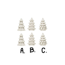 Load image into Gallery viewer, White Small Stoneware Trees
