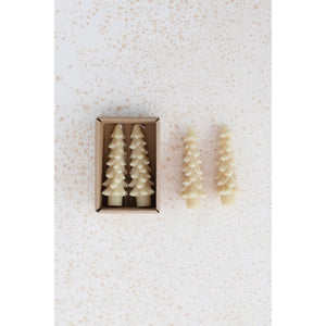Small Tree Shaped Taper Candles