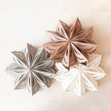 Load image into Gallery viewer, Paper Snowflake Ornament 25"
